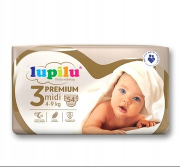 Pampersy lupilu 3 premium 54 szt.