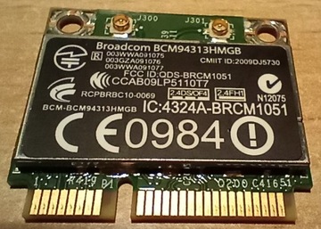 KARTA WIFI BROADCOM BCM94313HMGB