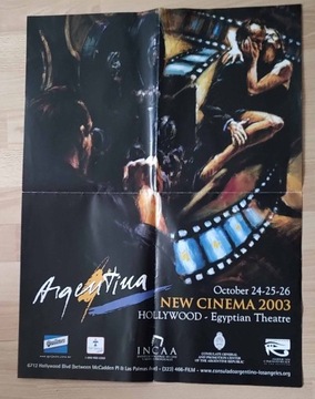 Plakat  Argentina New Cinema 2003 