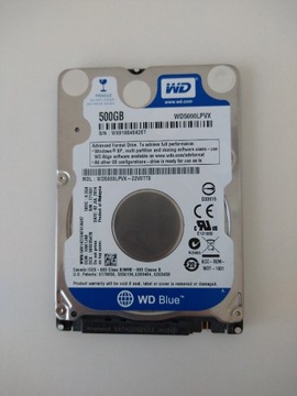 HDD WD Blue 500GB 2,5"