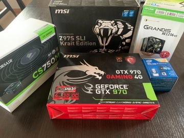  Komputer do grania - i7/GTX 970 4GB/RAM 16GB/SSD 