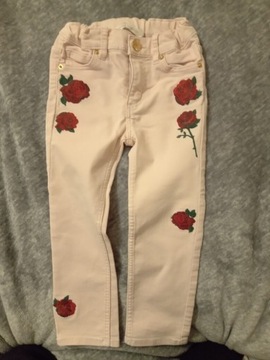 Spodnie H&M dla dziewczynki 98
