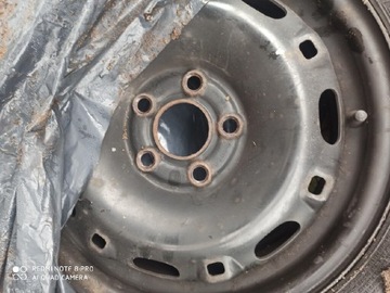 opony zimowe wraz felgami 185  65 14 audi VW 2szt