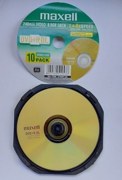 Maxell DVD+R Double Layer 8,5 Gb 2 szt.
