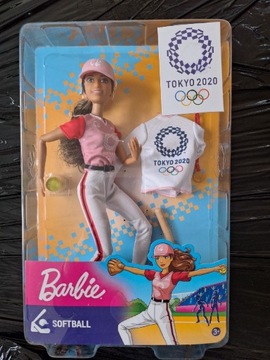 Lalka Barbie  nowa. Softball. 