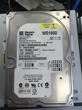 Retro  WD CAVIAR 180GB 7.2k 8MB IDE ATA 3.5'' 7200