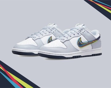 Nike Dunk low 3D swoosh