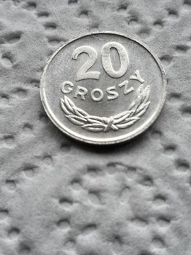 20 groszy 1981 mennicza z rulonu rolki