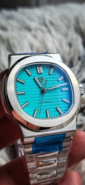 Zegarek Automatyczny Pagani Design Tiffany Blue sz