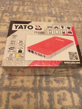 Yato YT-83080 Urządzenie rozruchowe 7500mAh---Łódż