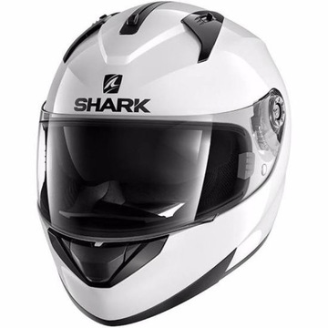 Kask biały motor shark 