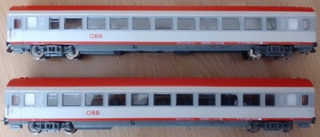 2 wagony osobowe 2 kl IC ÖBB (odp. PIKO 57613)