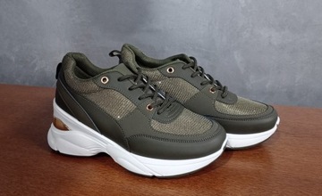 Sneakersy Metite buty koturny r. 38 + Ecco stopki 