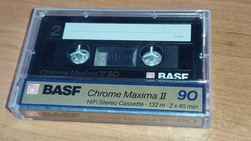 Kaseta BASF Chrome Maxima II 90 minut - idealna 