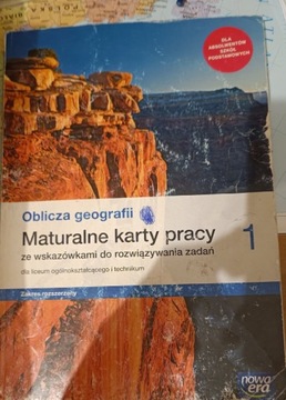 oblicza geografii karty pracy kl.1 zak rozszerzony