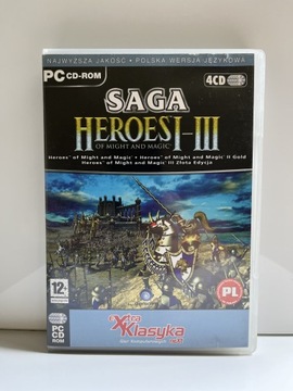 Saga Heroes of Might and Magic 1 2 3 I II III PL