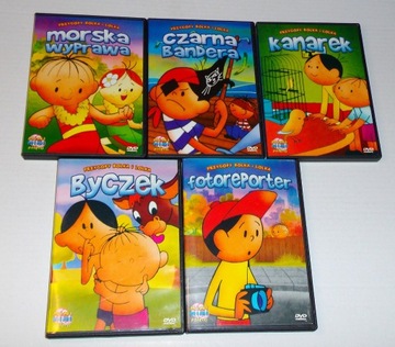 Bolek i Lolek kolekcja 5 płyt DVD PL