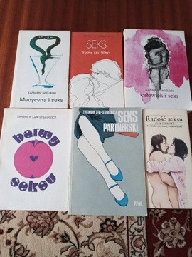 Zestaw książek z dziedziny seksuologii+gratis
