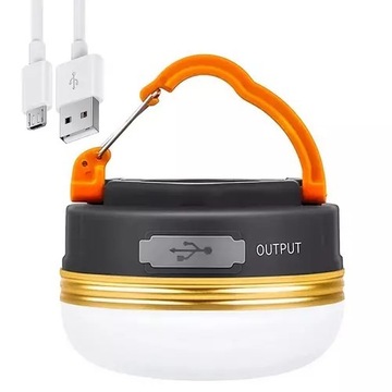 Lampka Turystyczna Akumulatorowa Led Usb