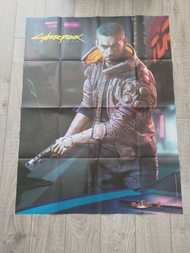 Plakat Cyberpunk 2077, duży.