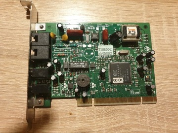 Rockwell RS56/SP-PCI modem with audio card
