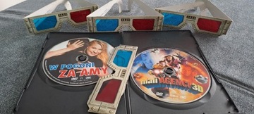 Mali agenci 3D + W pogoni za Amy DVD PL+okulary 3D
