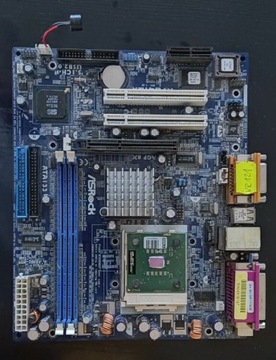 Płyta ASRock K7S41GX + procesor AMD Athlon 2000