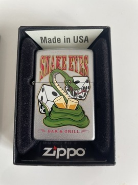 Zapalniczka Zippo Snake Eyes, oczy węża, NOWA