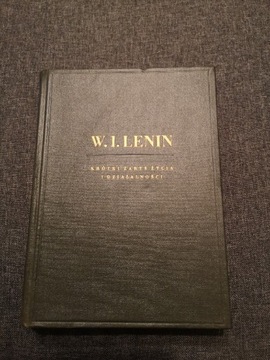 W. I. LENIN krótki zarys życia i działalności