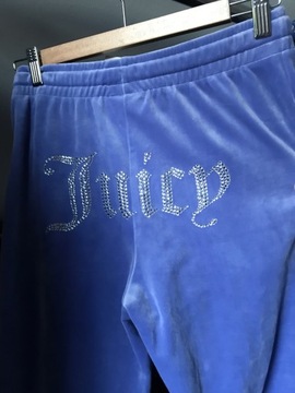 Niebieskie szerokie spodnie Juicy Couture XS