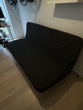 IKEA NYHAMN rozkładana sofa 3 osobowa z materacem