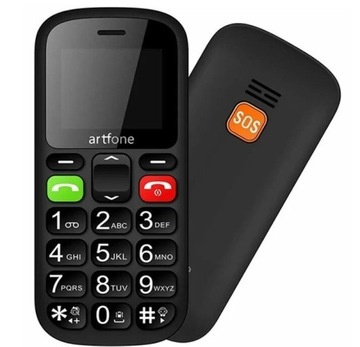 Telefon dla Seniora,Nowy, Artfone CS181, (209&)