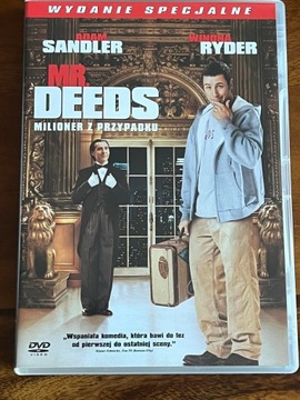 Mr. Deeds (Sandler, Ryder) -DVD Komedia -jak NOWA!