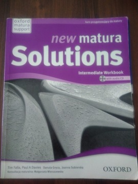new matura Solutions Intermediate Workbook OXFORD