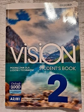 Vision 2 student's book Oxford A2/B1 podręcznik 