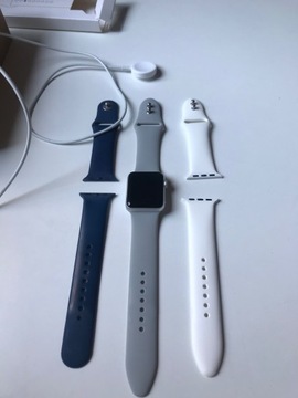 Apple Watch Series 3 Silver/ White 38 mm