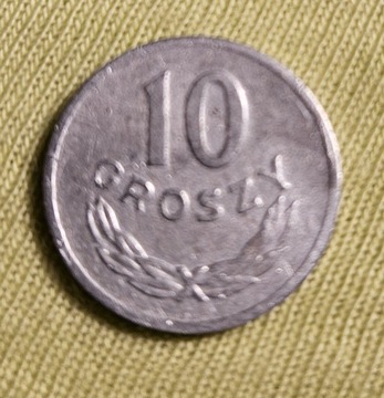 Moneta 10groszy z roku 1973