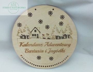 Kalendarz adwentowy DIY