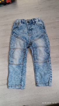Spodnie jeansowe r. 86