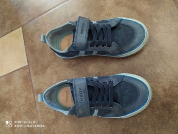 Geox 32 buty sportowe, niebiesko- jeansowe