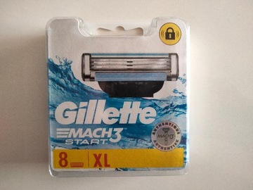 GILLETTE MACH 3 START- nożyki wkład 8 szt