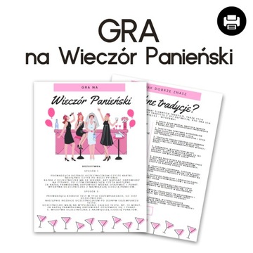 GRA NA WIECZÓR PANIEŃSKI Test ślubnych tradycji