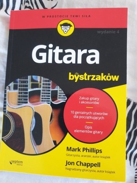 Książka Gitara dla bystrzaków