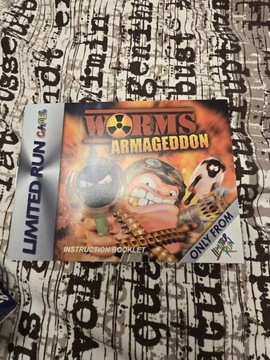 Worms Armageddon Gameboy Color Limited Run komplet