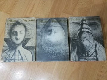 Władca pierścieni, Trylogia trzy tomy 1981 Tolkien