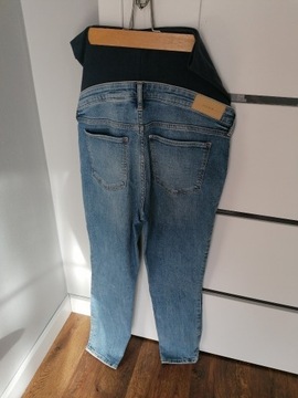 Spodnie ciążowe jasny jeans M