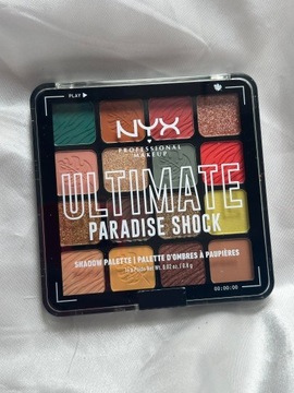 Nyx paleta cieni do powiek paradise shock 