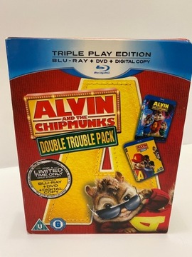 Alvin and The Chipmunks Box 2x Blu-Ray