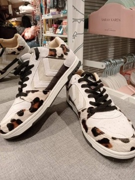 Damskie skórzane buty sportowe Hummel 