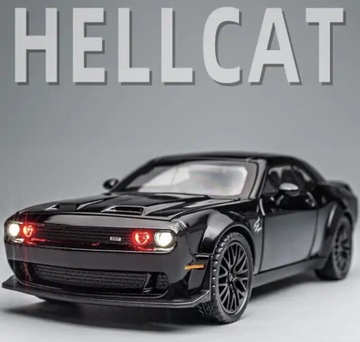 Samochód zabawka dodge challenger hellcat